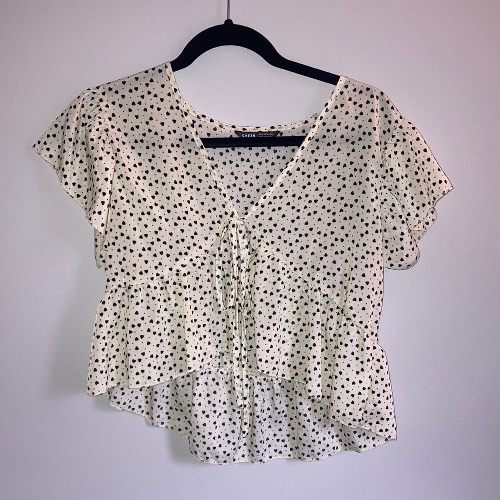 Cropped blouse